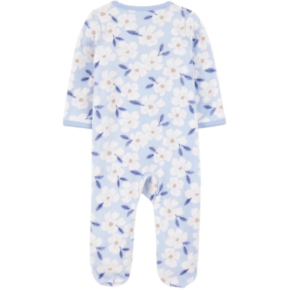 Carter’s Just One You Floral Fleece 2 Way Zip Sleeper